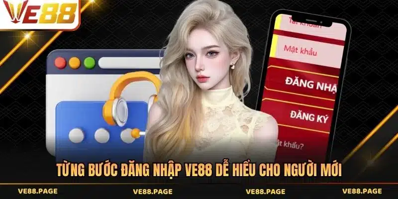 Từng bước đăng nhập VE88 dễ hiểu cho người mới